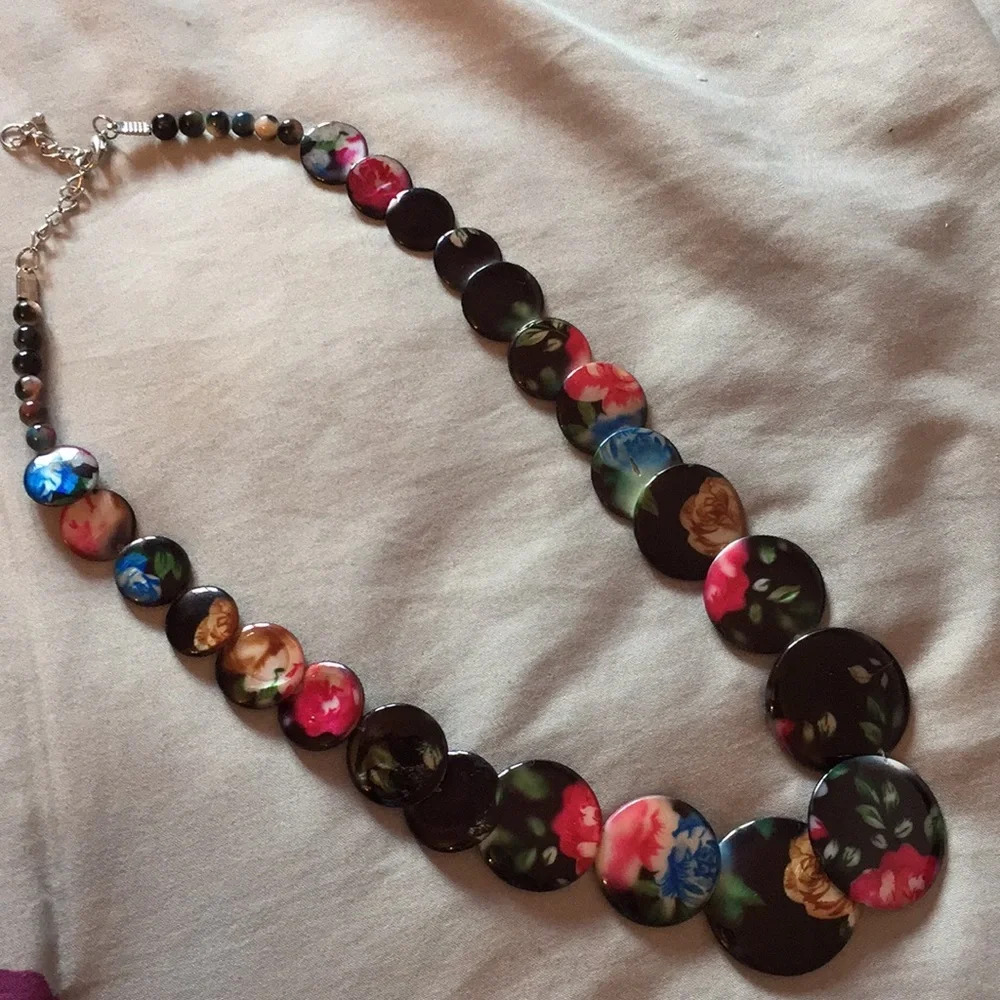 🌀Statement necklace - Picture 5 of 5